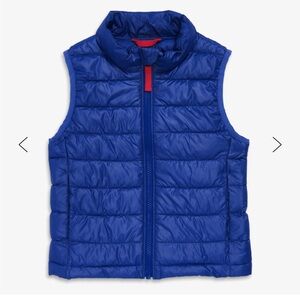 Primary Kid’s Vibrant Blue Puffer Vest